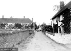 The Village And Bossington Farm c.1950, Bossington