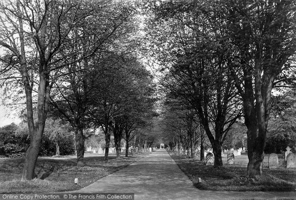 Photo of Boston, Cemetery 1899