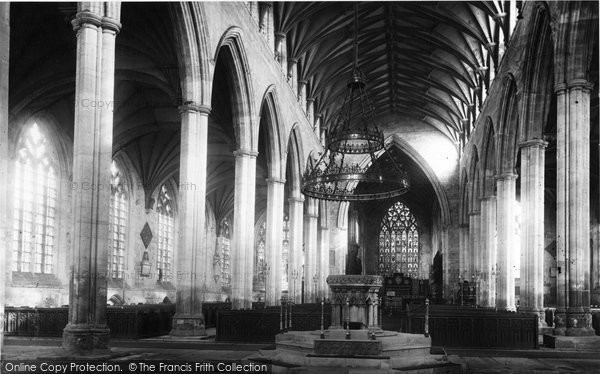 Photo of Boston, Church Interior 1889