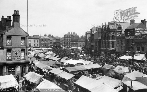Photo of Boston, Market Place 1899