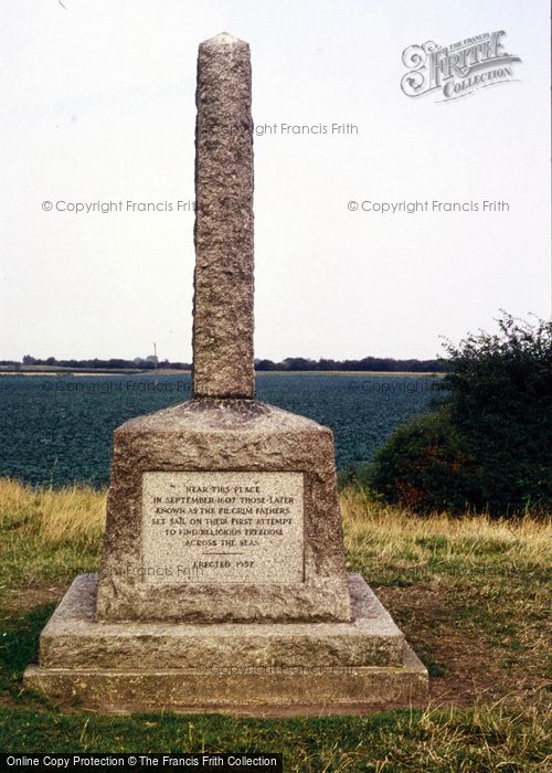 Photo of Boston, Memorial To The Pilgrim Fathers 1989