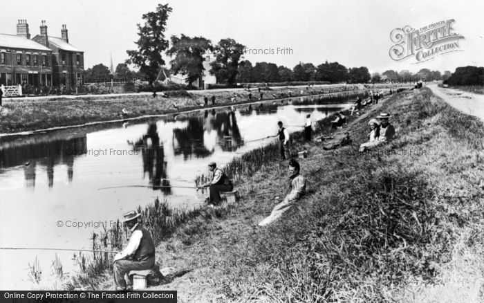 Photo of Boston, River Witham, A Fishing Contest c.1910