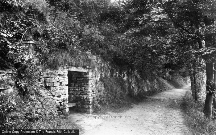 Photo of Boston Spa, Grotto Seat 1897