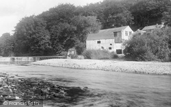 Old Mill And Weir 1921, Boston Spa