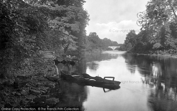 Photo of Boston Spa, The River Wharfe 1921