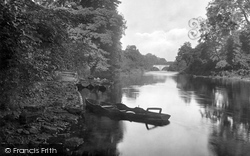 The River Wharfe 1921, Boston Spa