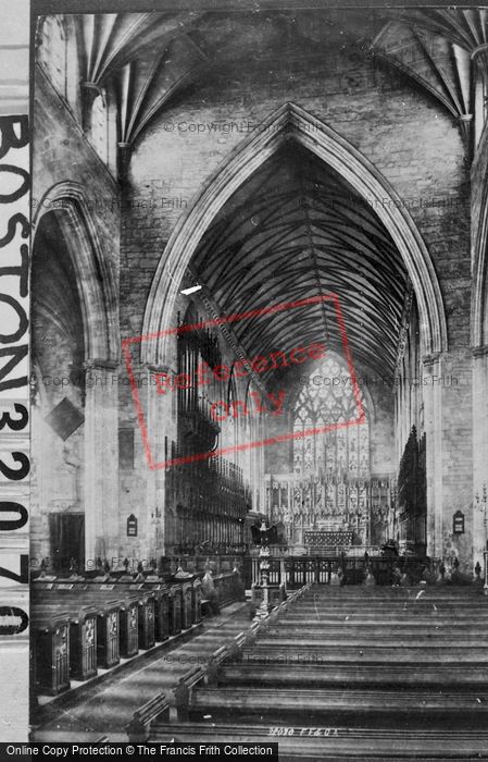 Photo of Boston, St Bolotoph's Church, Choir Stalls 1893