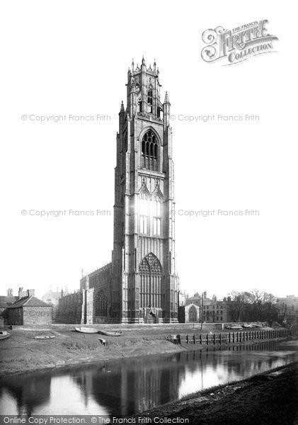 Photo of Boston, St Botolph's Church 1889