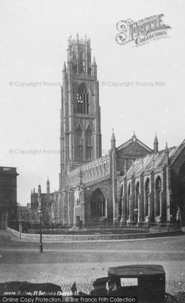Photo of Boston, St Botolph's Church 1889
