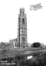 St Botolph's Church 1890, Boston