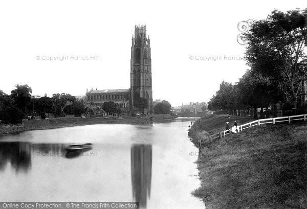 Photo of Boston, St Botolph's Church 1890