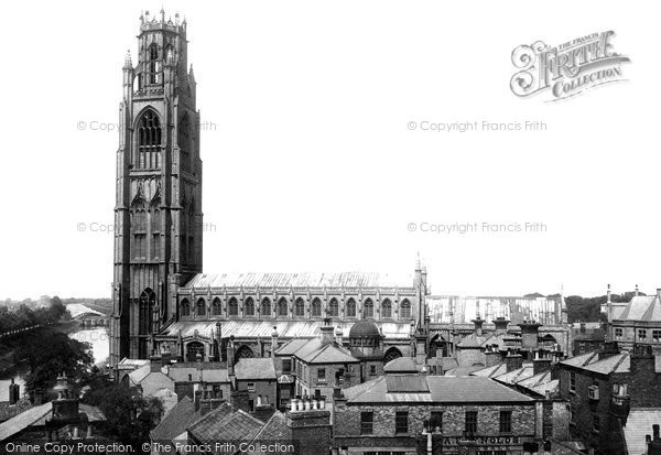 Photo of Boston, St Botolph's Church 1893