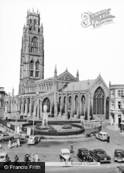 St Botolph's Church c.1955, Boston