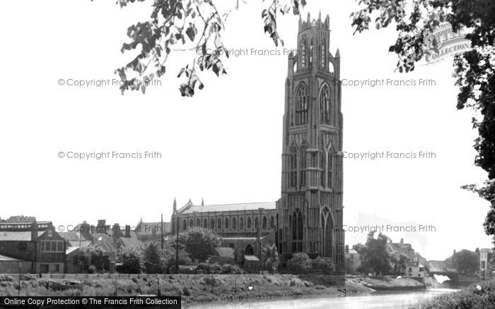 Photo of Boston, St Botolph's Church c.1960
