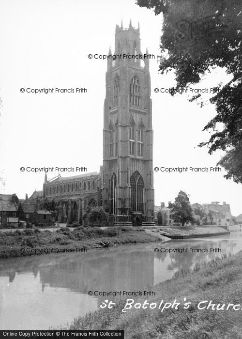 Photo of Boston, St Botolph's Church c.1960