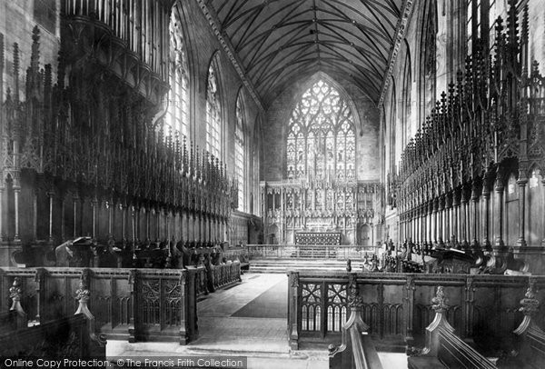 Photo of Boston, St Botolph's Church Choir East 1893