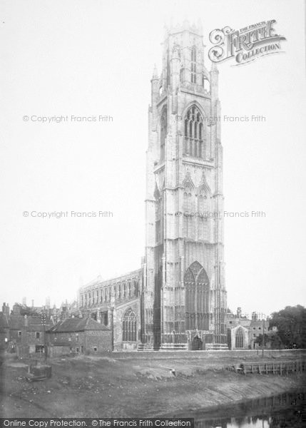 Photo of Boston, St Botolph's Church From N.W. 1890