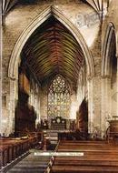 St Botolph's Church Nave East 1890, Boston