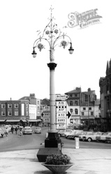 Street Lamp In Market Place c.1965, Boston