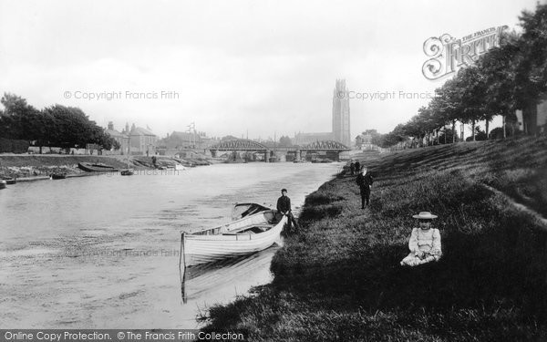 Photo of Boston, The River Witham 1893