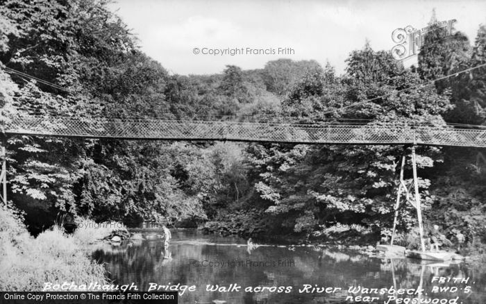 Photo of Bothal, Bothalhaugh Bridge c.1955