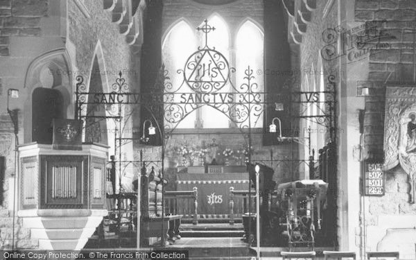 Photo of Bothenhampton, Holy Trinity Church, Chancel c.1939