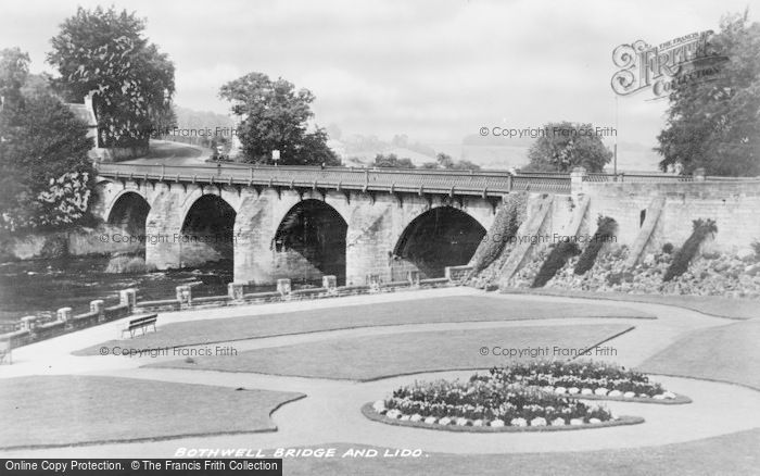 Photo of Bothwell, Bridge And Lido c.1935