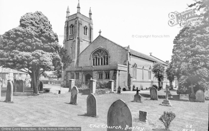 Photo of Botley, All Saints Church c.1960