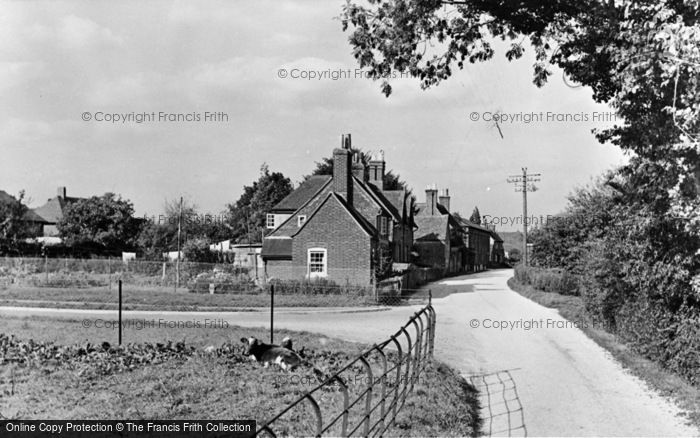 Photo of Botley, Church Lane c.1955