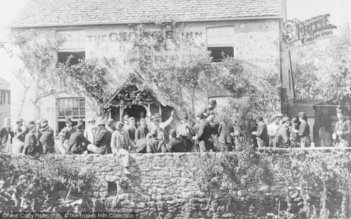 Photo of Botley, The George Inn 1892