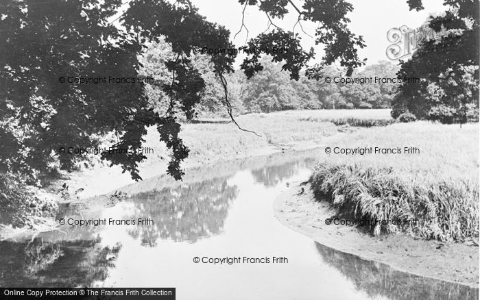 Photo of Botley, The River Hamble c.1955