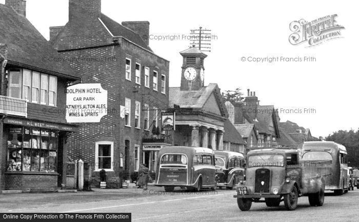 Photo of Botley, The Square c.1955
