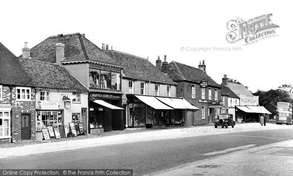 Photo of Botley, The Square c.1955