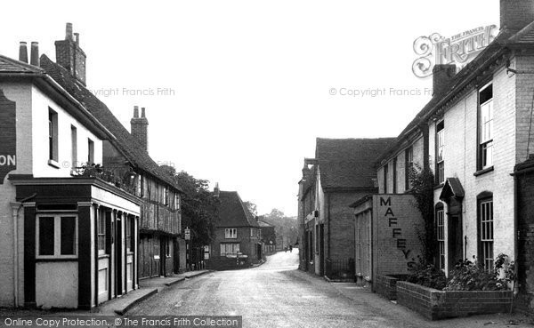 Photo of Botley, Winchester Road c.1955