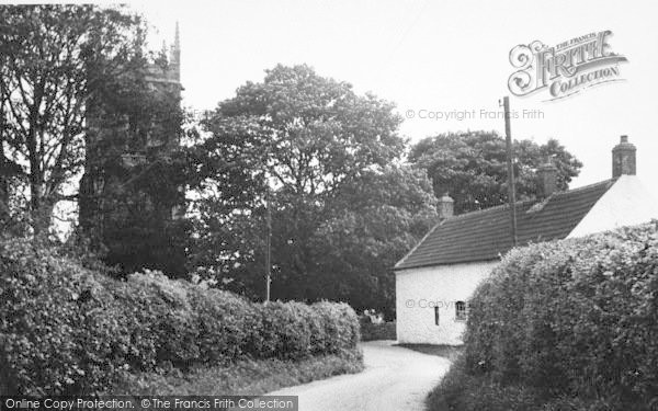 Photo of Bottesford, A Country Lane c.1955