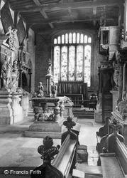 Church Interior c.1955, Bottesford