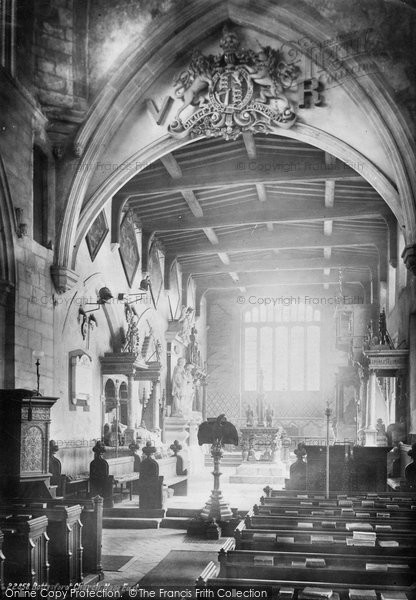Photo of Bottesford, Church, Nave East 1890