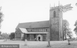 St Peter's Church c.1960, Bottesford
