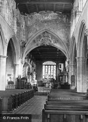 The Church Nave c.1955, Bottesford