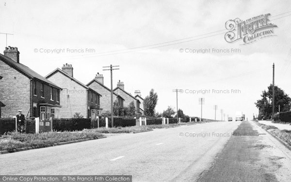 Photo of Bottesford, The Main Road c.1955