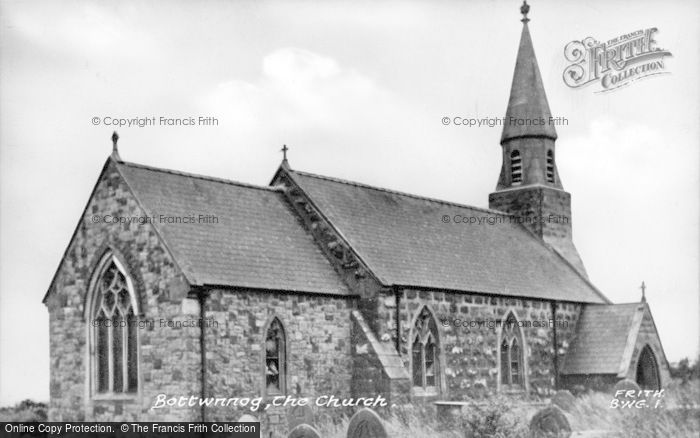 Photo of Botwnnog, The Church c.1955