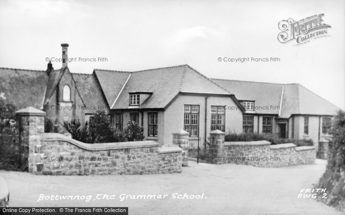 Photo of Botwnnog, The Grammar School c.1955