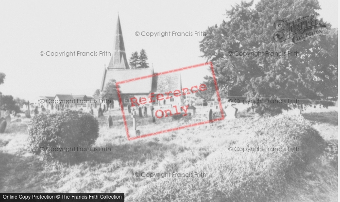 Photo of Boughrood, St Cynog's Church c.1960