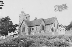 Boughton, The Parish Church c.1955, Boughton Street