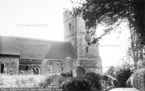 Photo of Boughton, The Parish Church c.1960