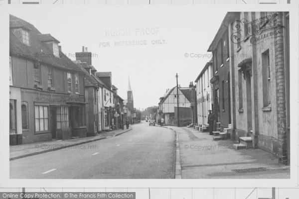 Photo of Boughton, The Village c.1955