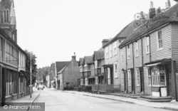 Boughton, The Village c.1960, Boughton Street