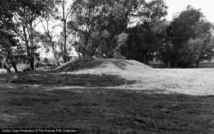 Photo of Bourne, Castle Mound 1953