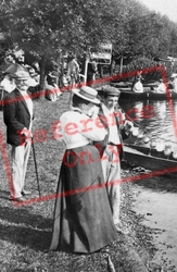 Boats On The Thames 1899, Bourne End