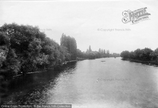 Photo of Bourne End, From Railway Bridge 1899
